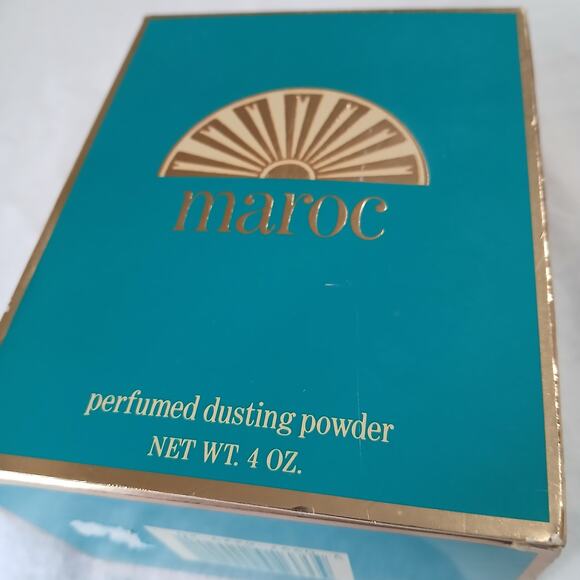 MAROC PERFUMED DUSTING POWDER 4 oz NEW EXTREMELY RARE/HTF - Picture 4 of 7